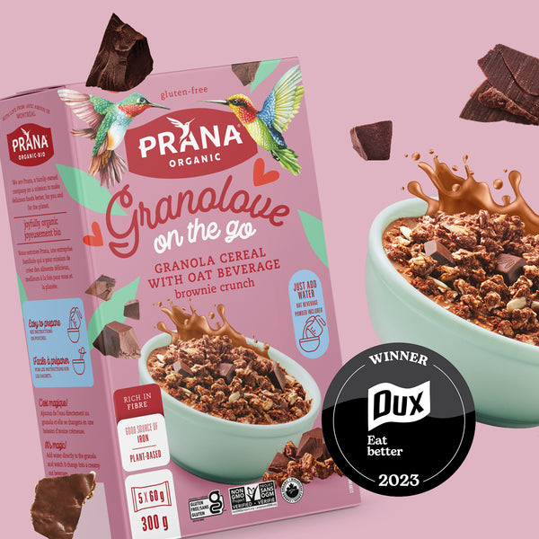 GRANOLOVE on the go – Brownie crunch organic granola